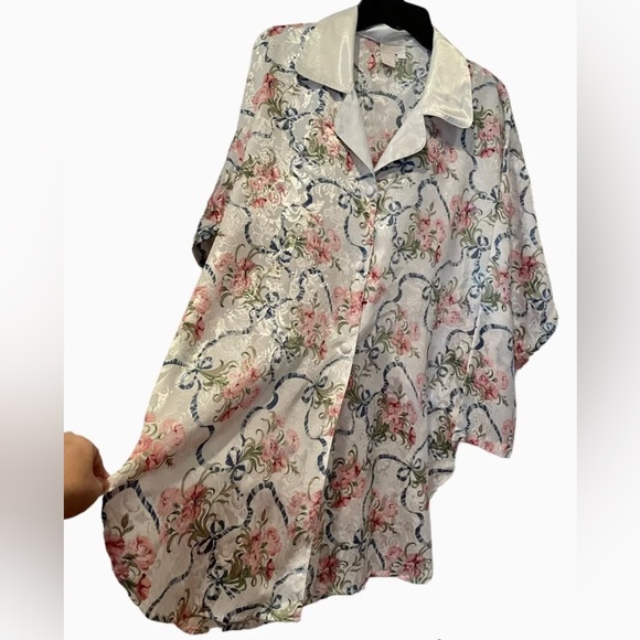 Hidden Fantasies Nightshirt Women’s Size Large Vintage - Picture 6 of 9